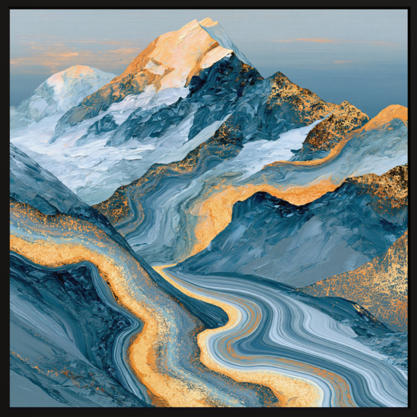 Aoraki Flow (Canvas)
