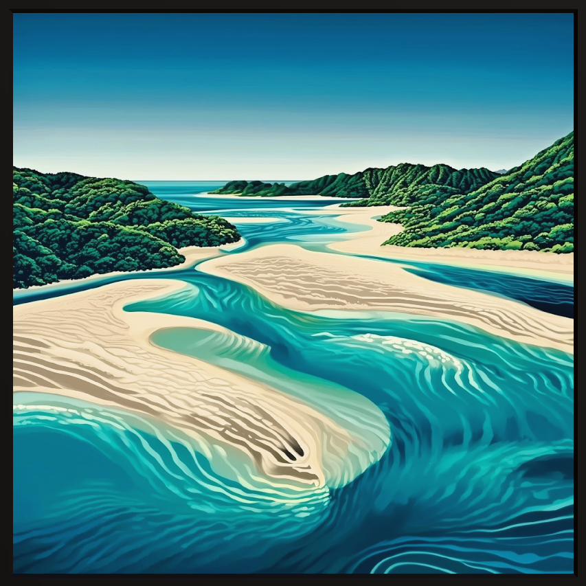 Awaroa Inlet (Canvas)