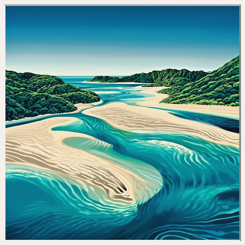 Awaroa Inlet (Canvas)