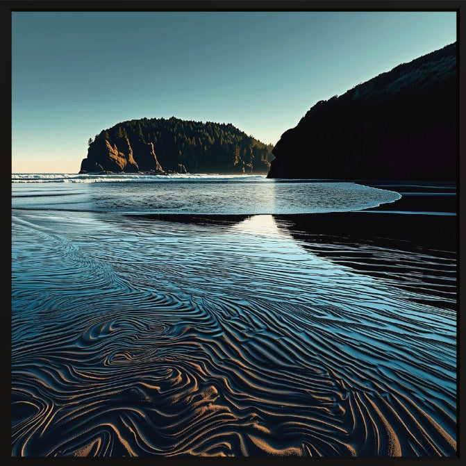 Waitakere River at High Tide, Bethells (Canvas)