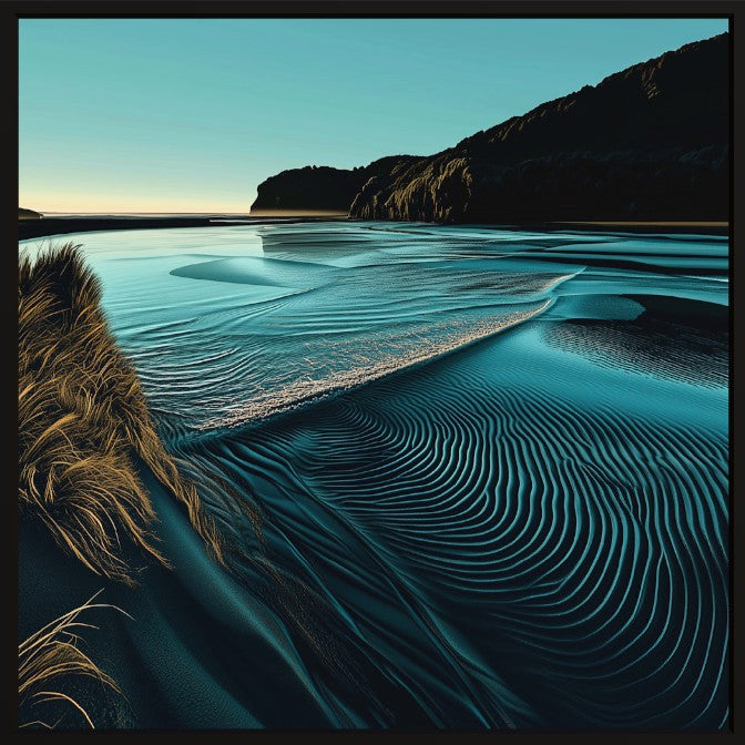 Waitakere Rivermouth, Bethells (Canvas)