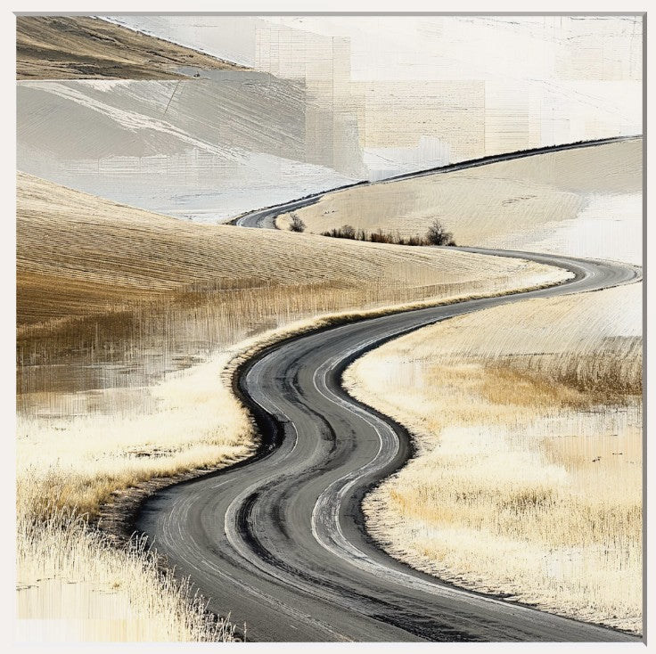 Empty Road (Canvas)