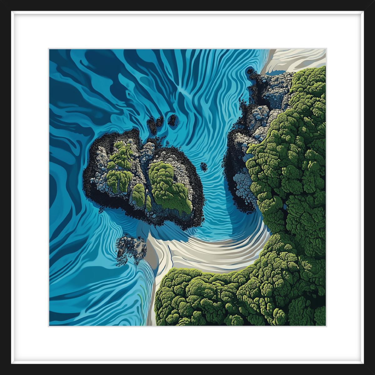 Above Big Bungaree Beach