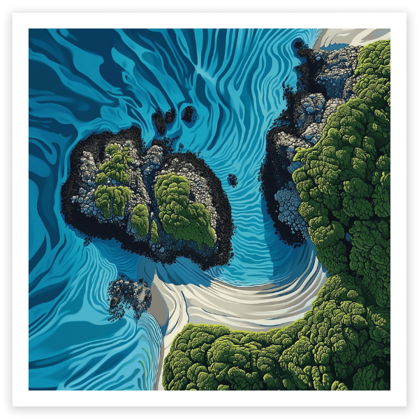 Above Big Bungaree Beach