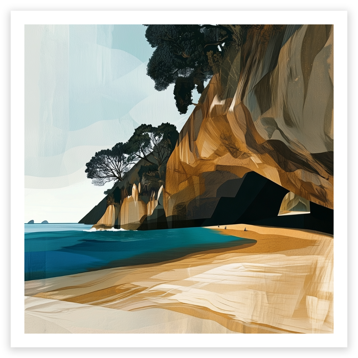 Cathedral Cove (Rock Formations)