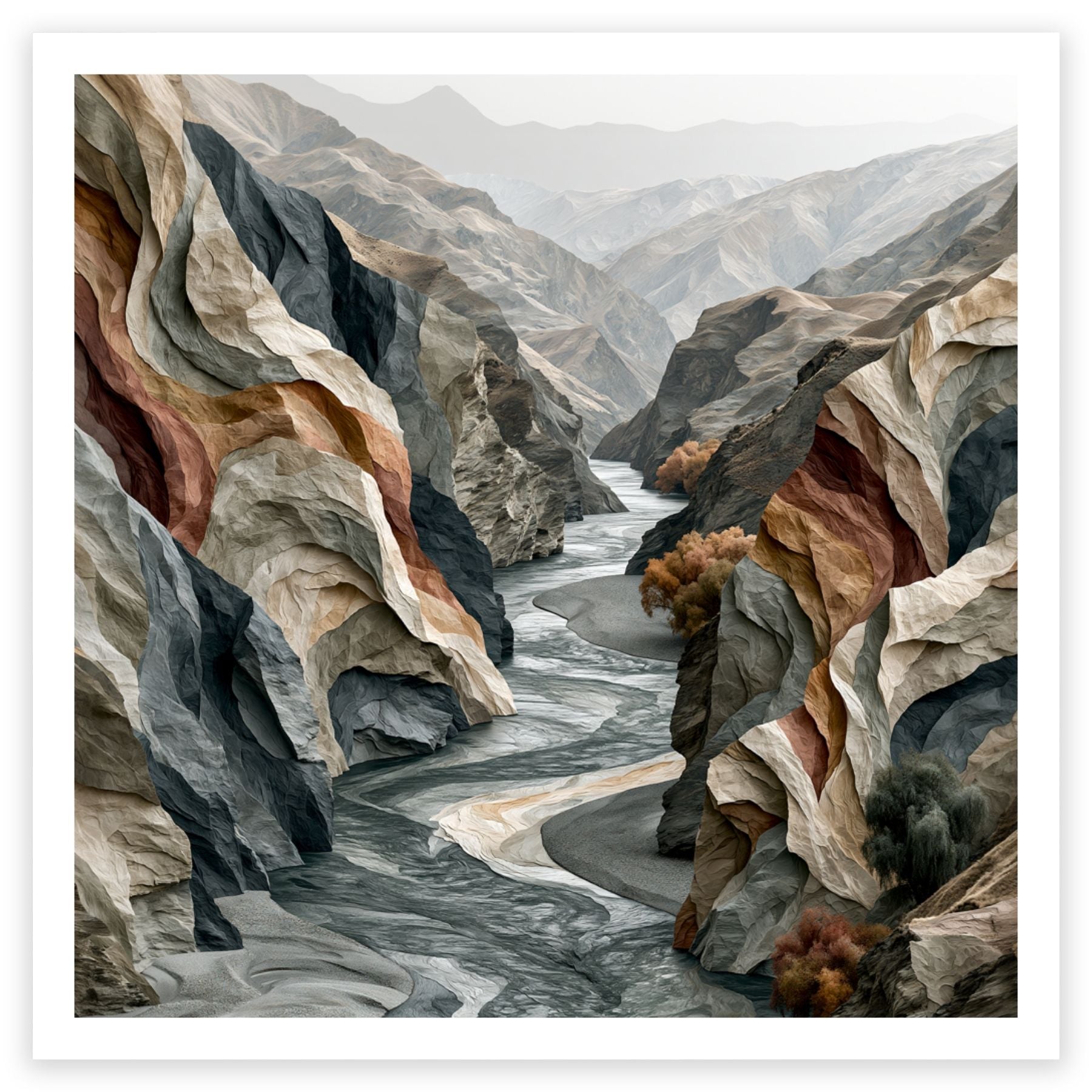 Central Otago River Gorge