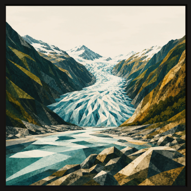 Fox Glacier (Canvas)