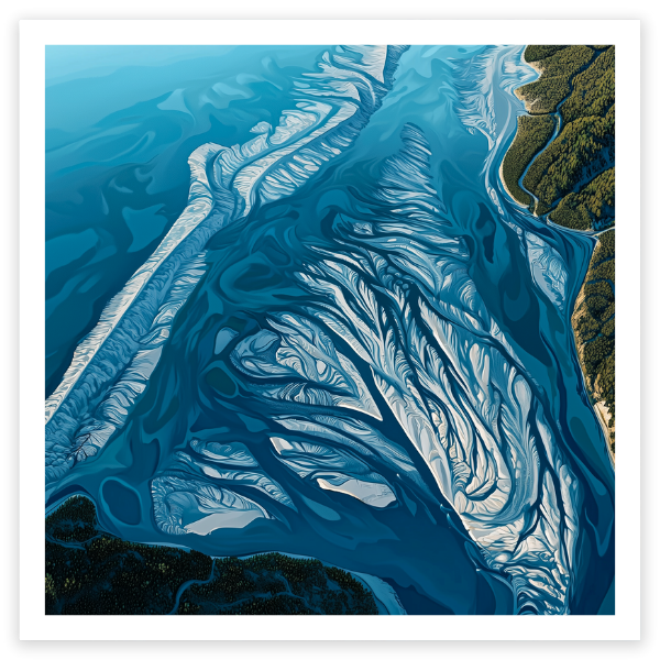 Above Haast River Mouth