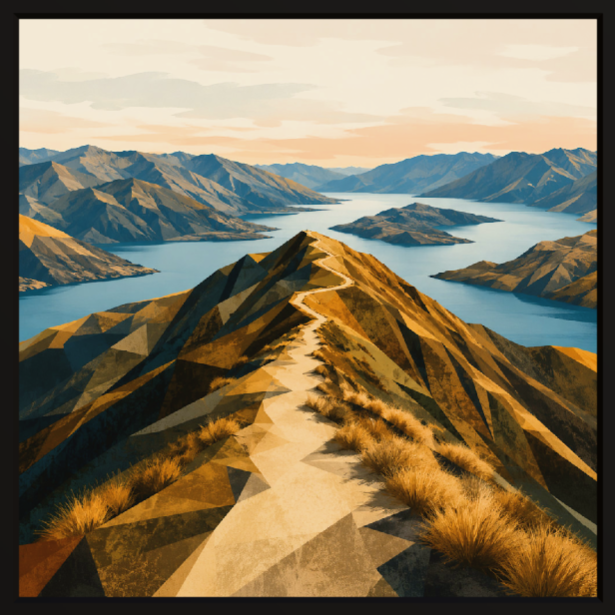 Inspired by Roys Peak (Canvas)
