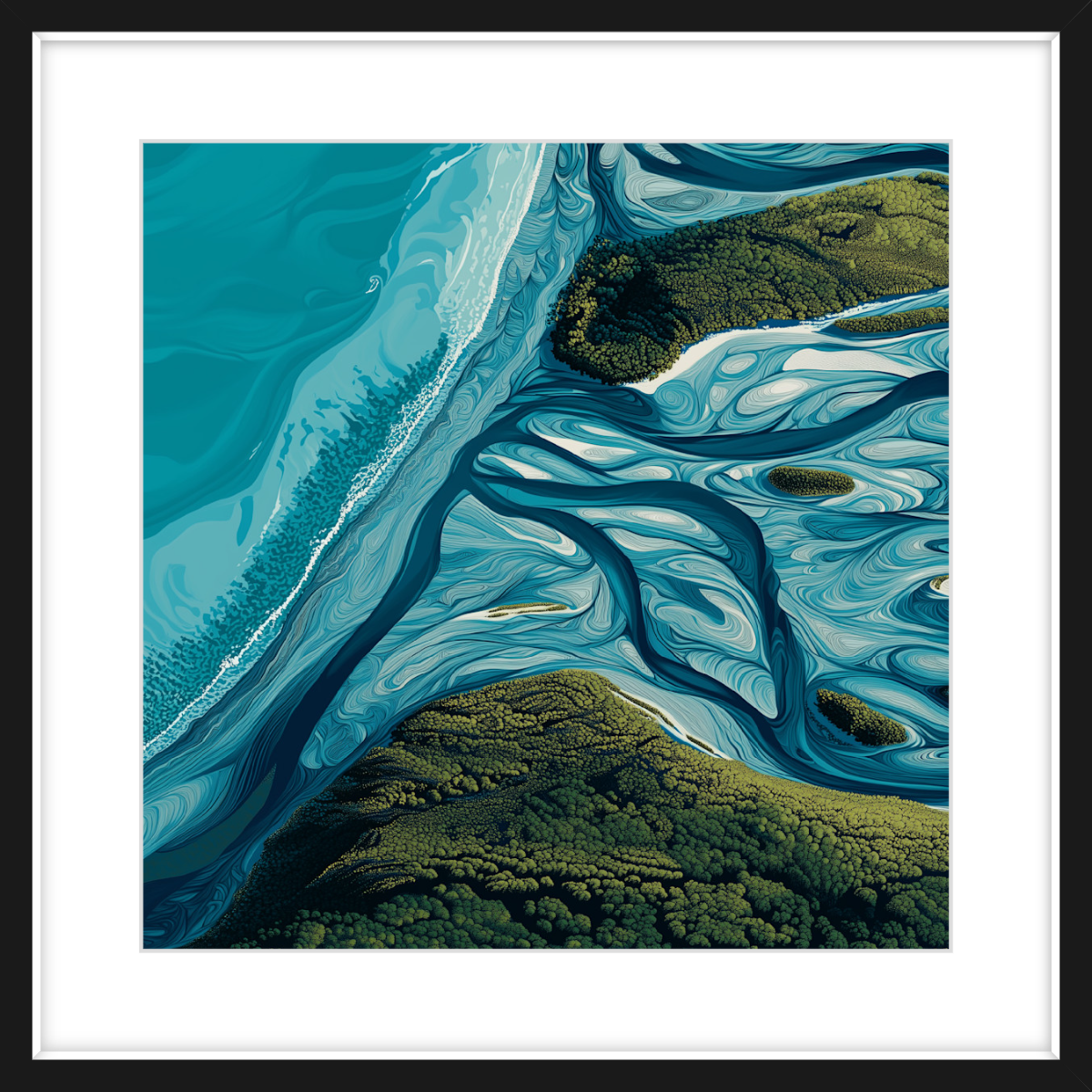 Above Karangarua River Mouth