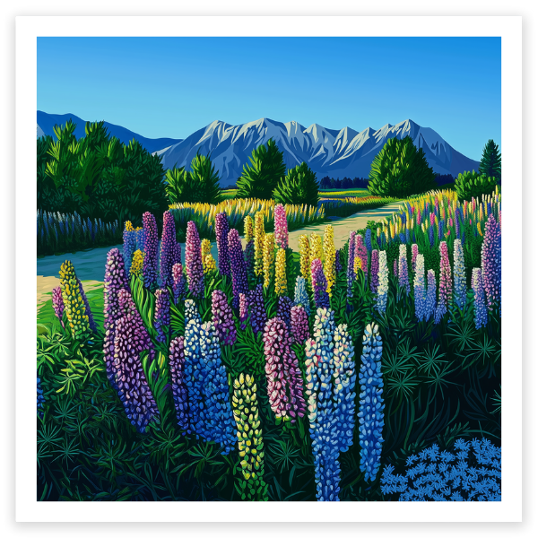 Mountain Lupins