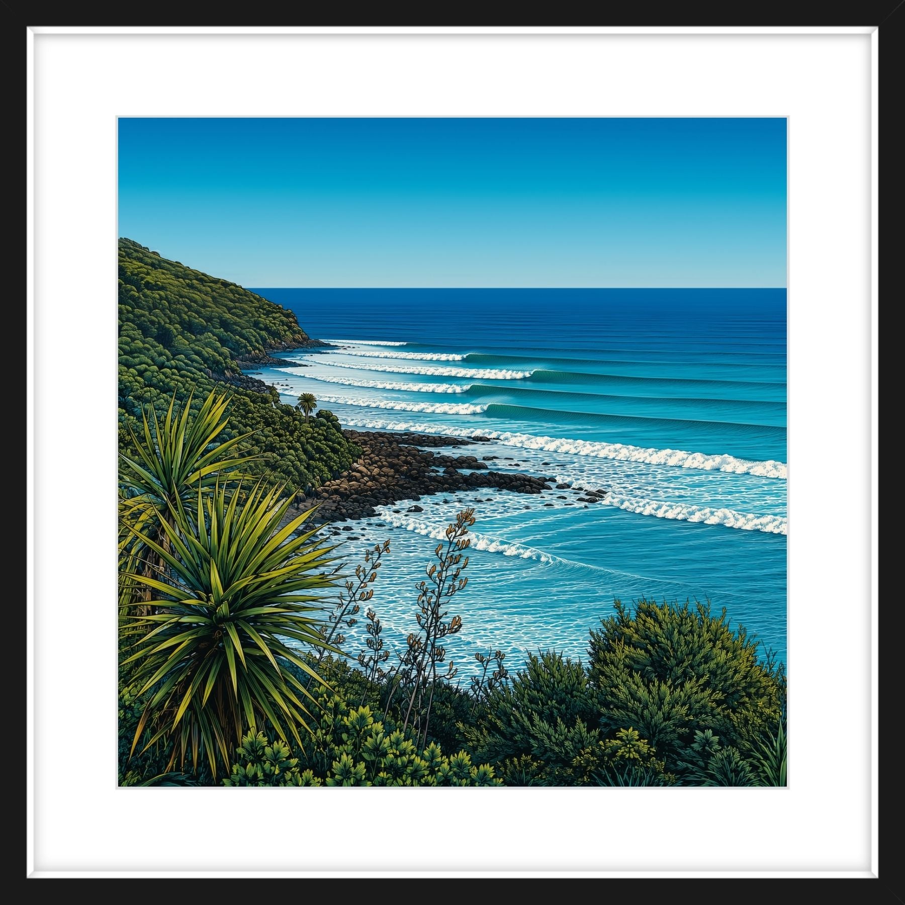 Manu Bay, Raglan