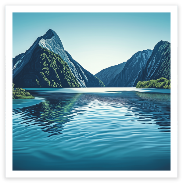 Mitre Peak Reflection