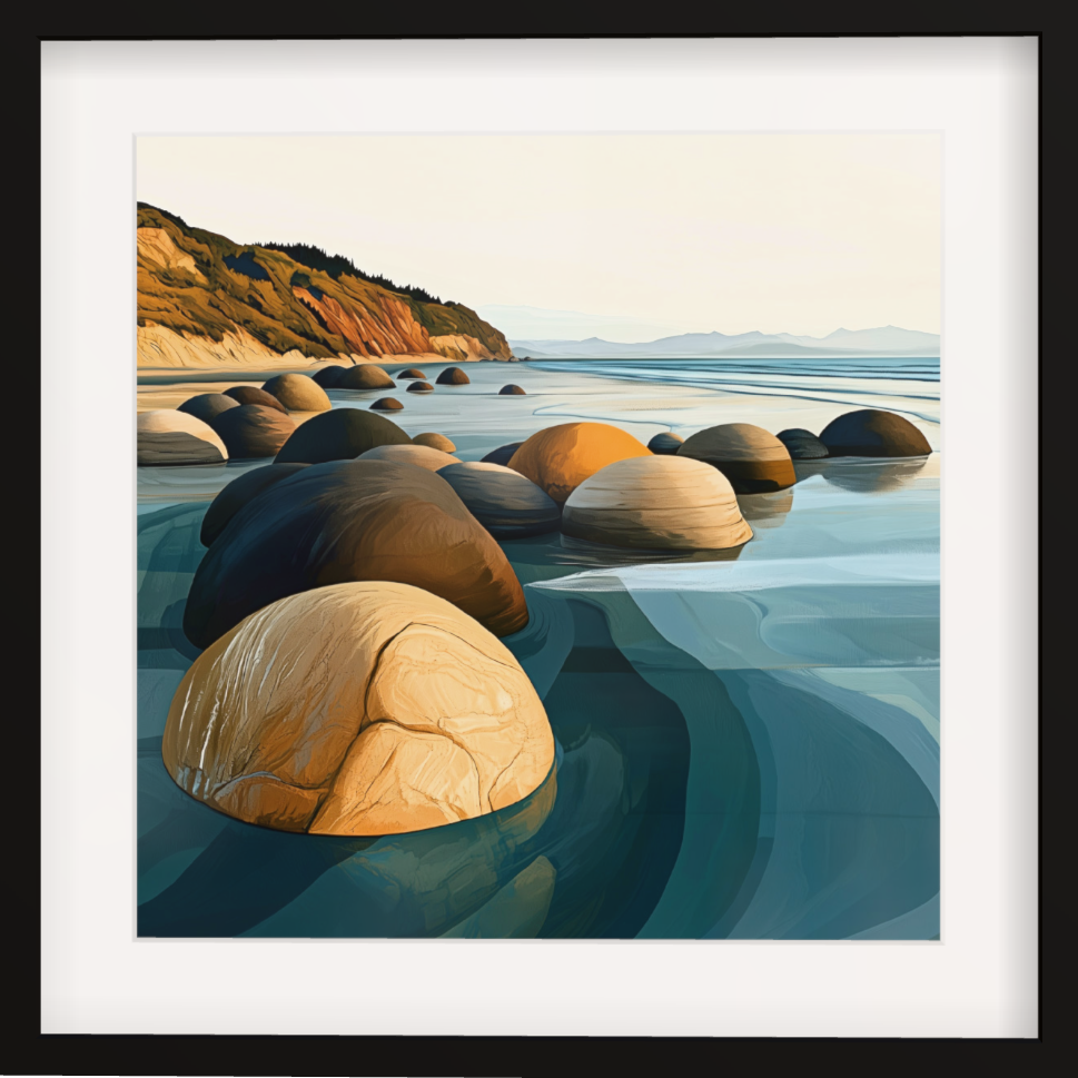 Moeraki Boulders (Rock Formations)