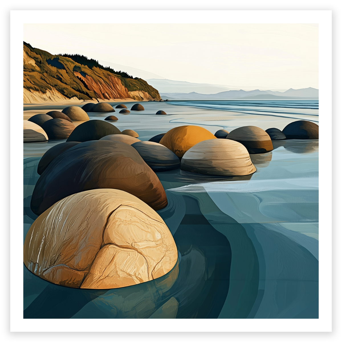 Moeraki Boulders (Rock Formations)