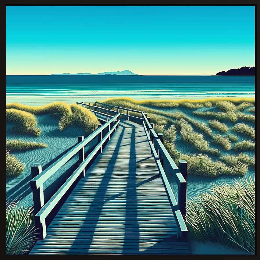Omaha Beach (Canvas)