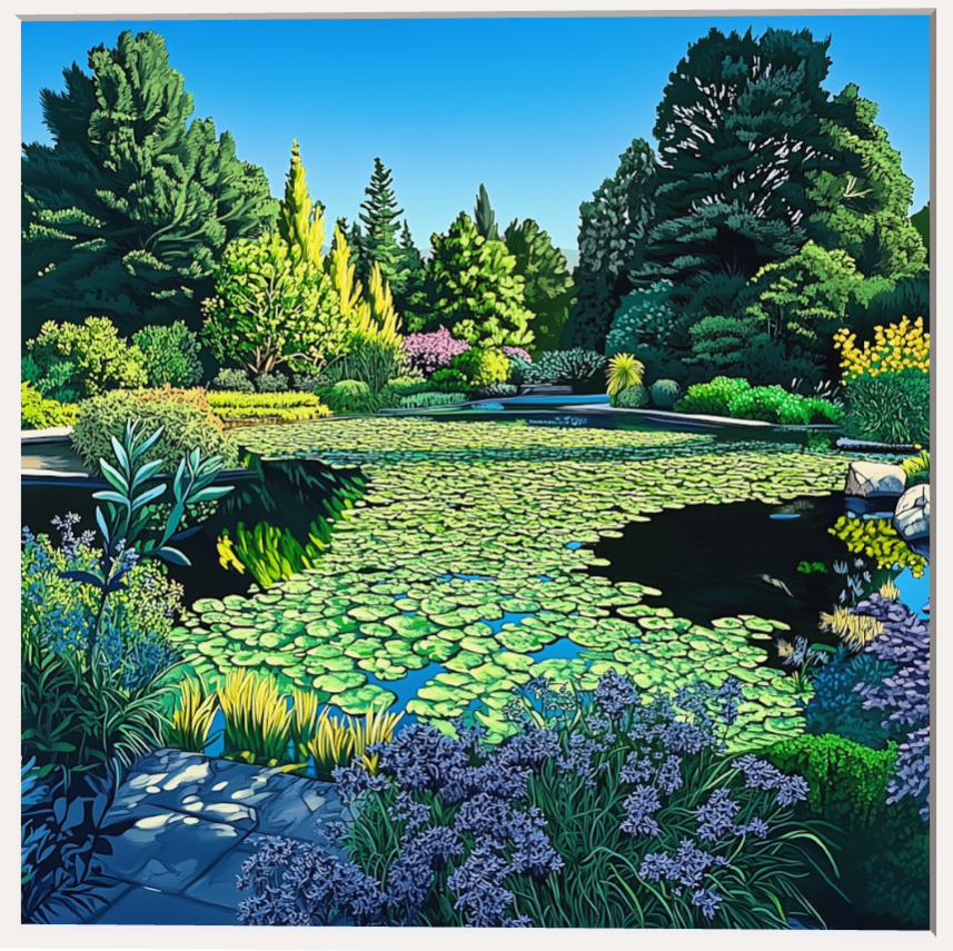 Queenstown Gardens (Canvas)
