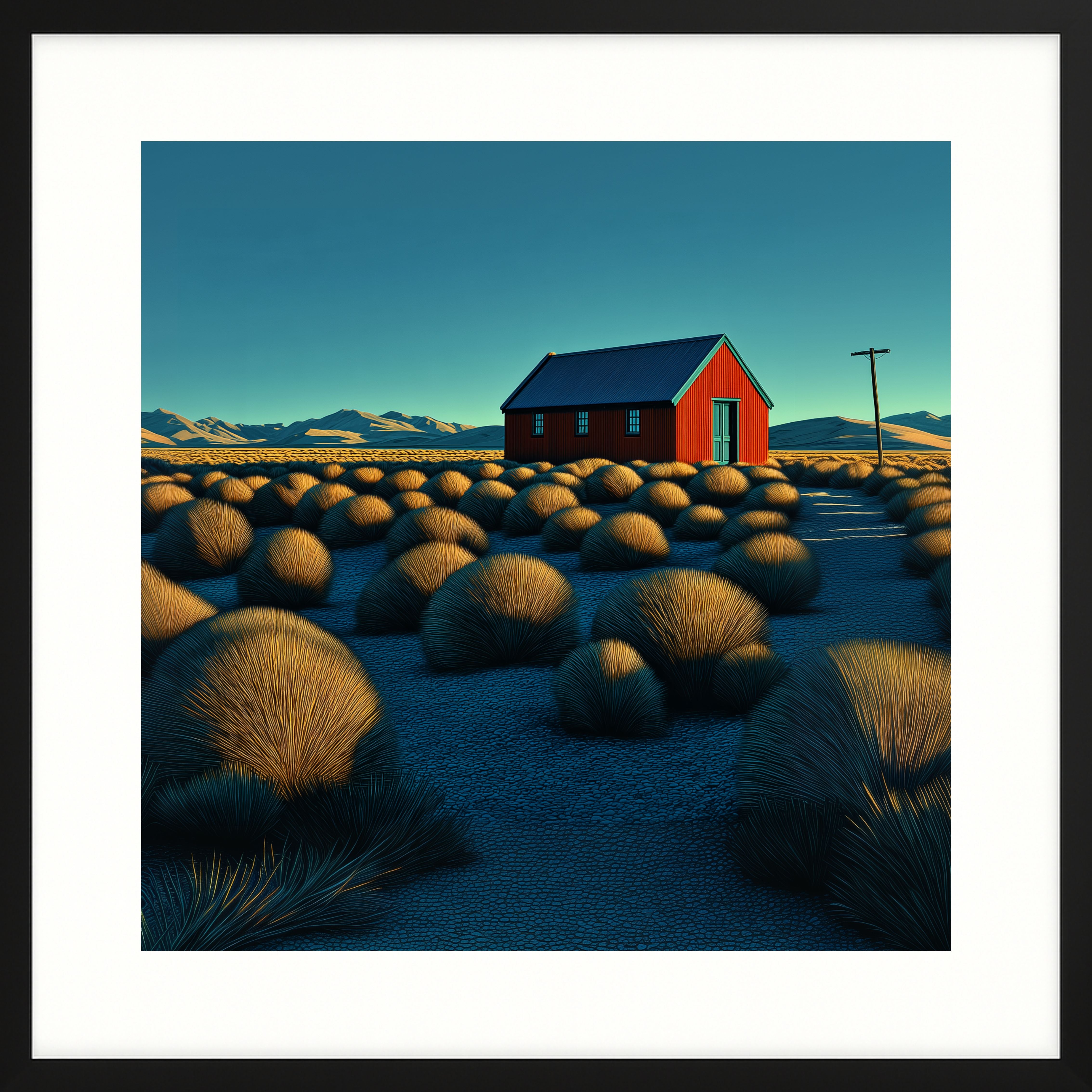 Mackenzie Country Red Shed