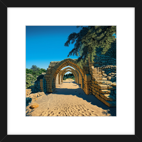 Roman Archway in Caesarea