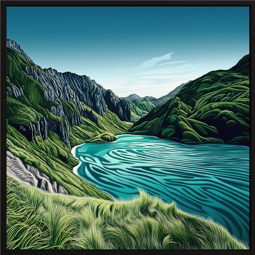 Routeburn Track (Canvas)