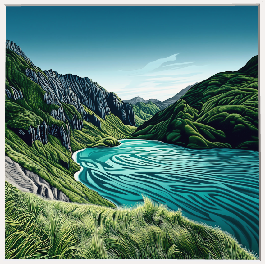 Routeburn Track (Canvas)