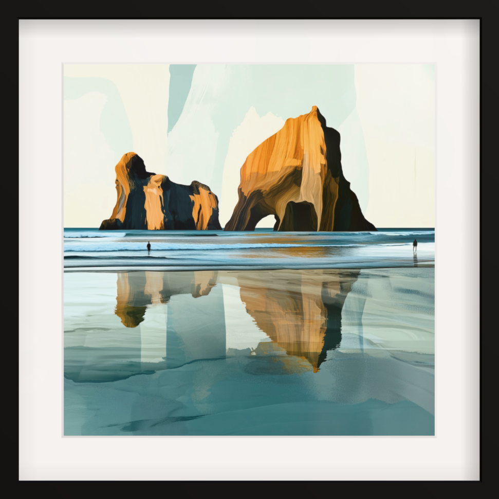 Wharariki Beach (Rock Formations)