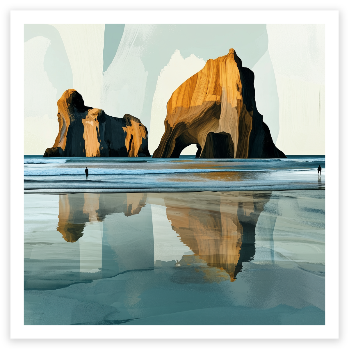 Wharariki Beach (Rock Formations)