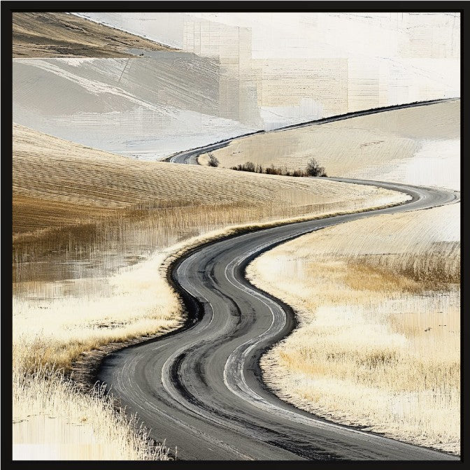 Empty Road (Canvas)