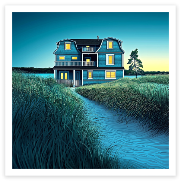 Cape Cod Gambrel House