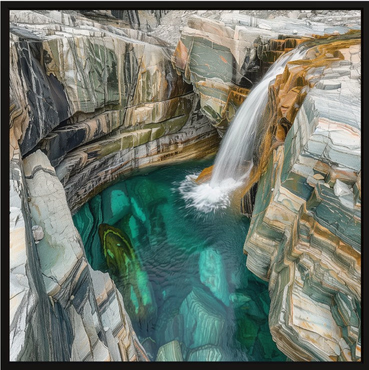 Cascade of Serenity (Canvas)