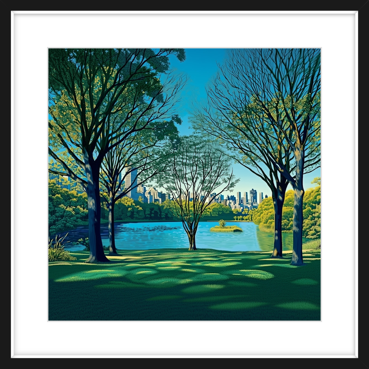 Central Park Lake