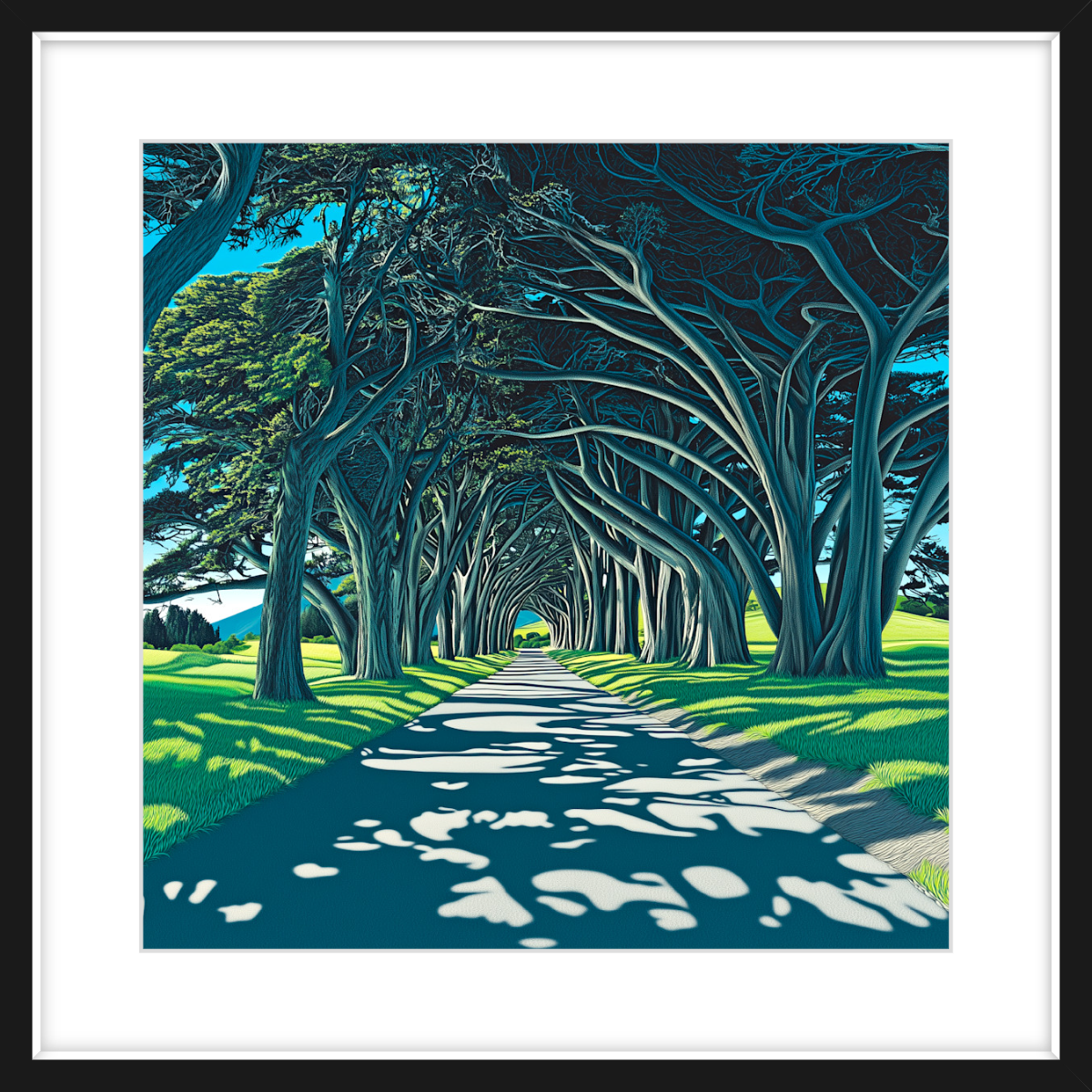 Cypress Tree Tunnel, Point Reyes