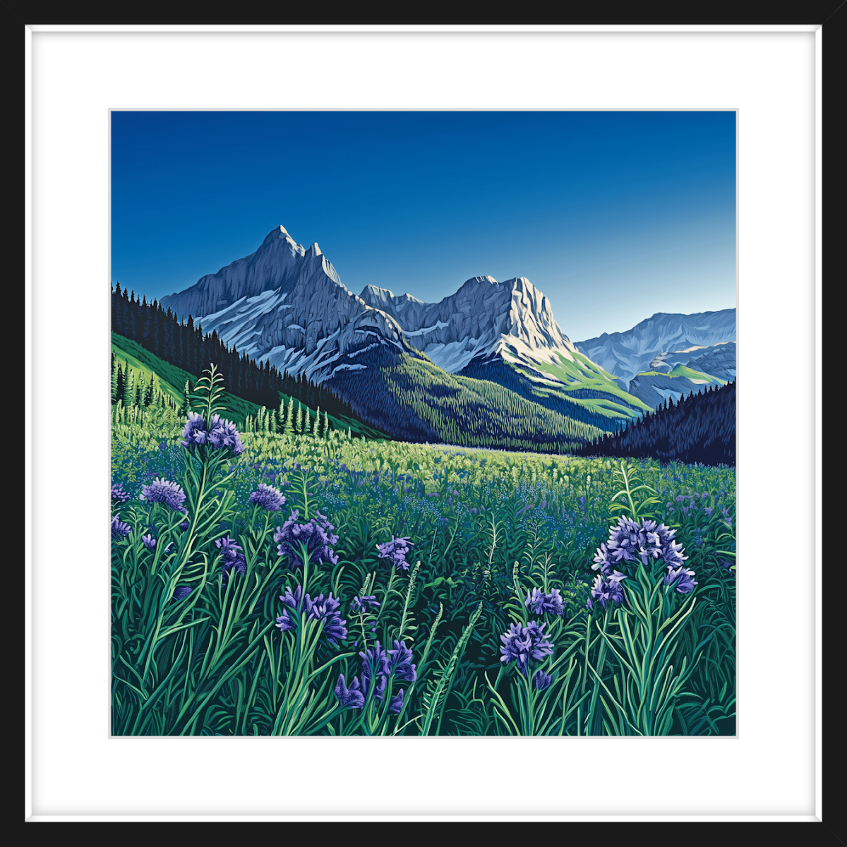 Flowers in Glacier National Park
