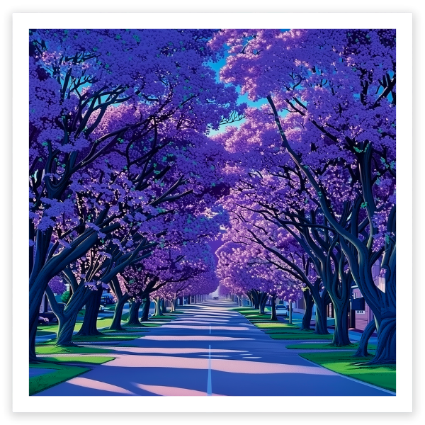Spring Jacarandas