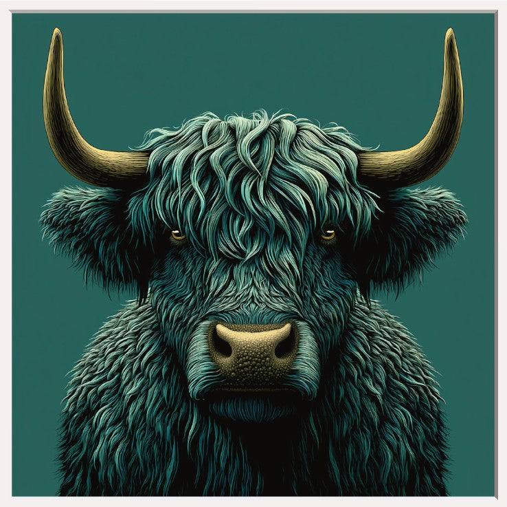 Highland Cow (Canvas)