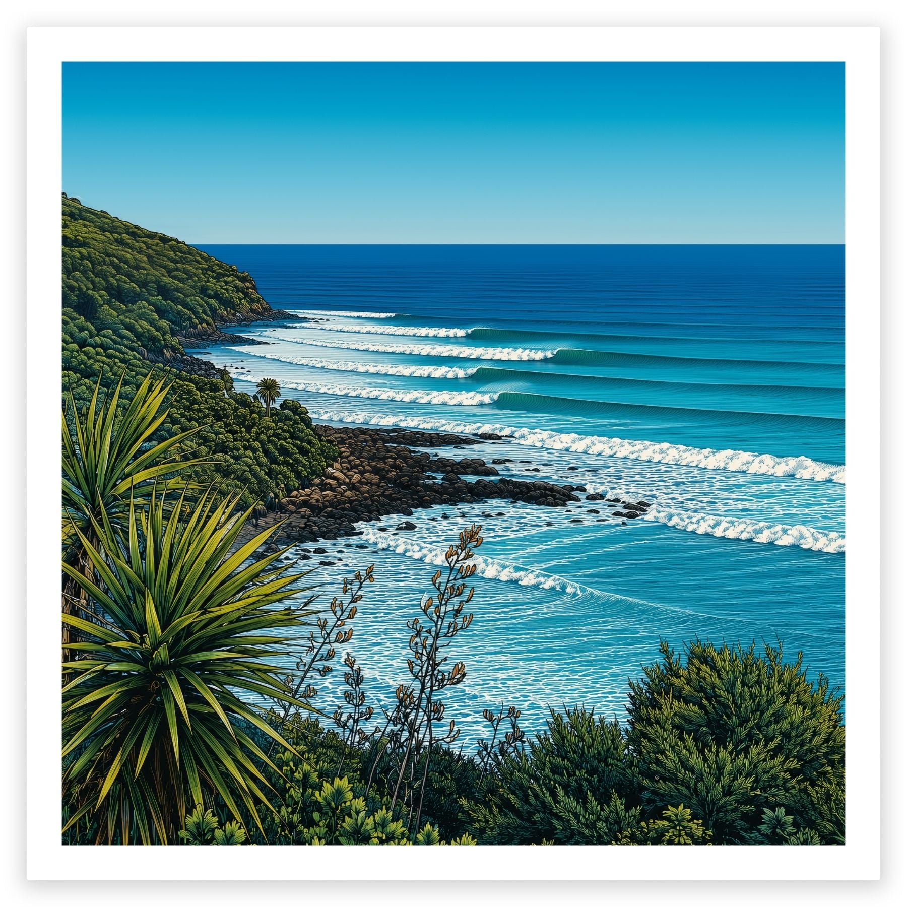 Manu Bay, Raglan
