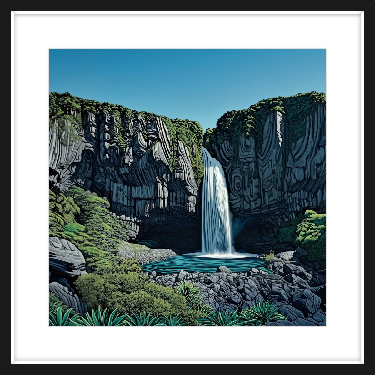 Taranaki Falls