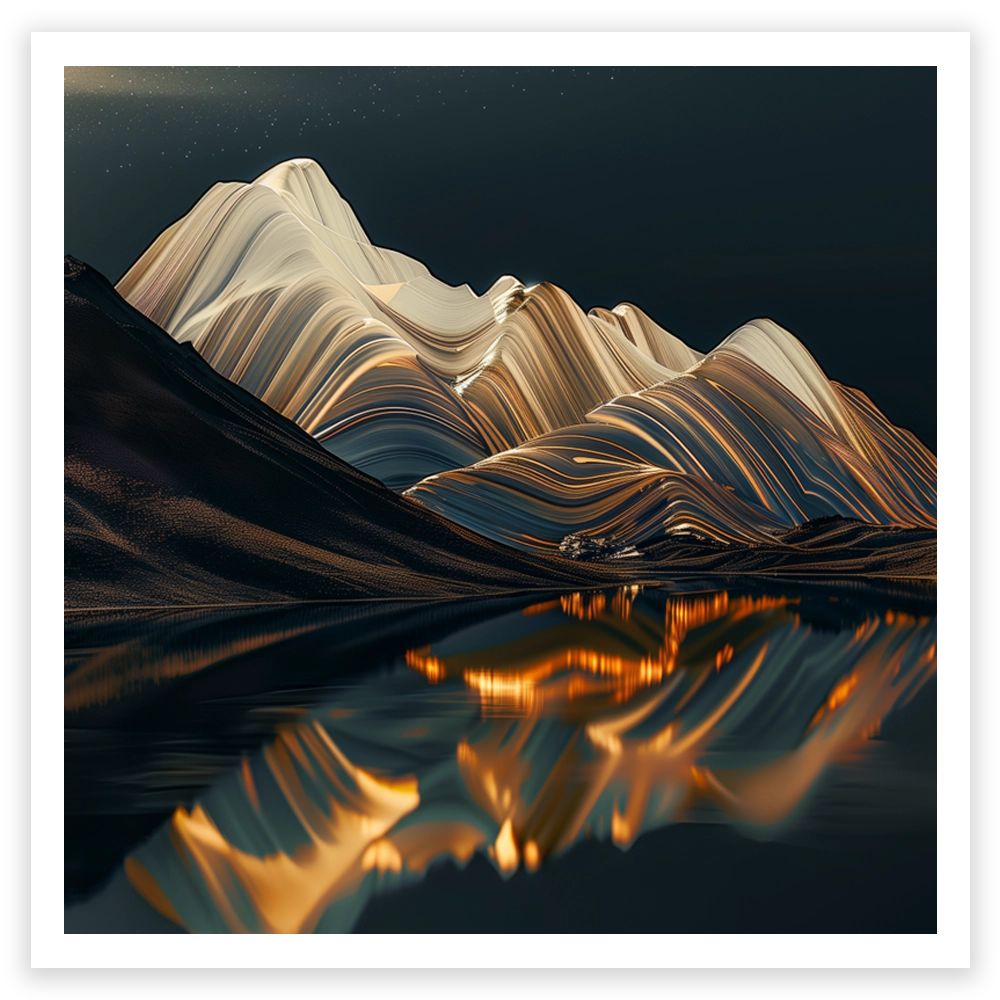 Moonlit Peaks
