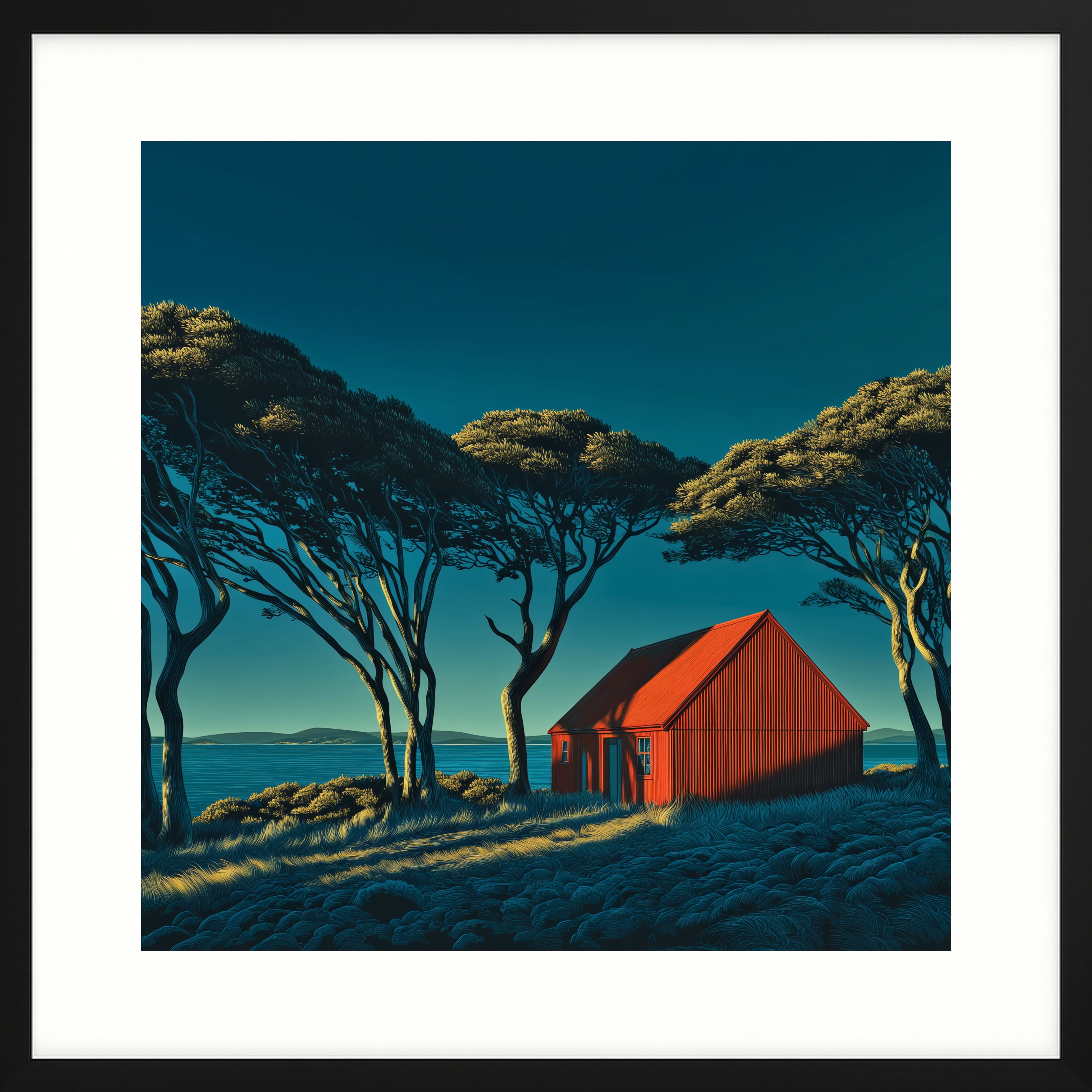 Stewart Island Red Shed