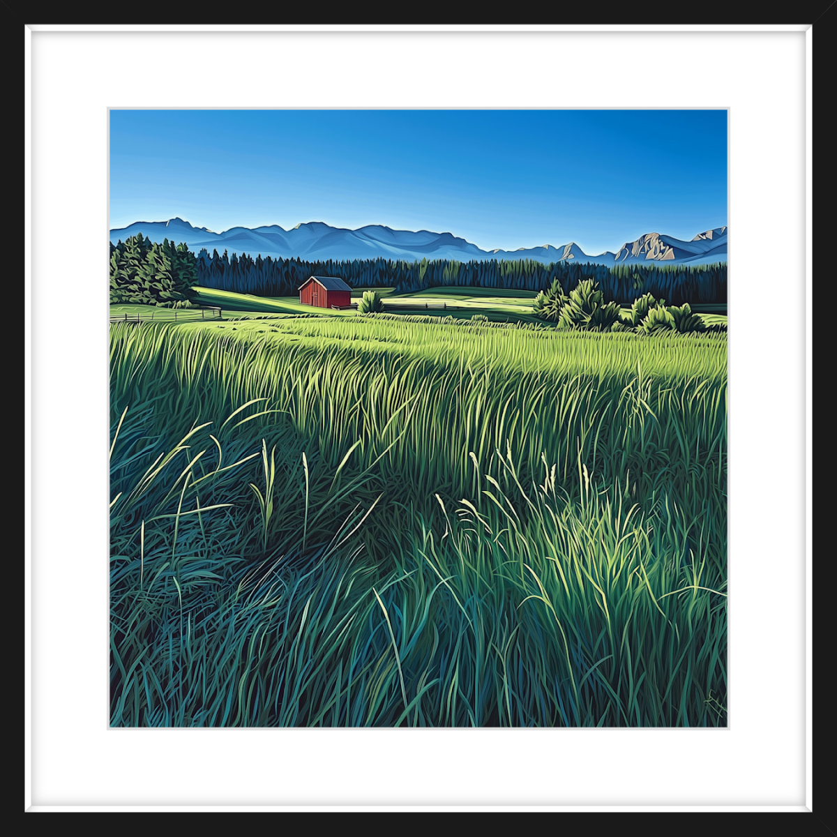 Red Barn, Montana