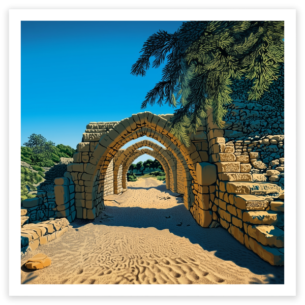 Roman Archway in Caesarea
