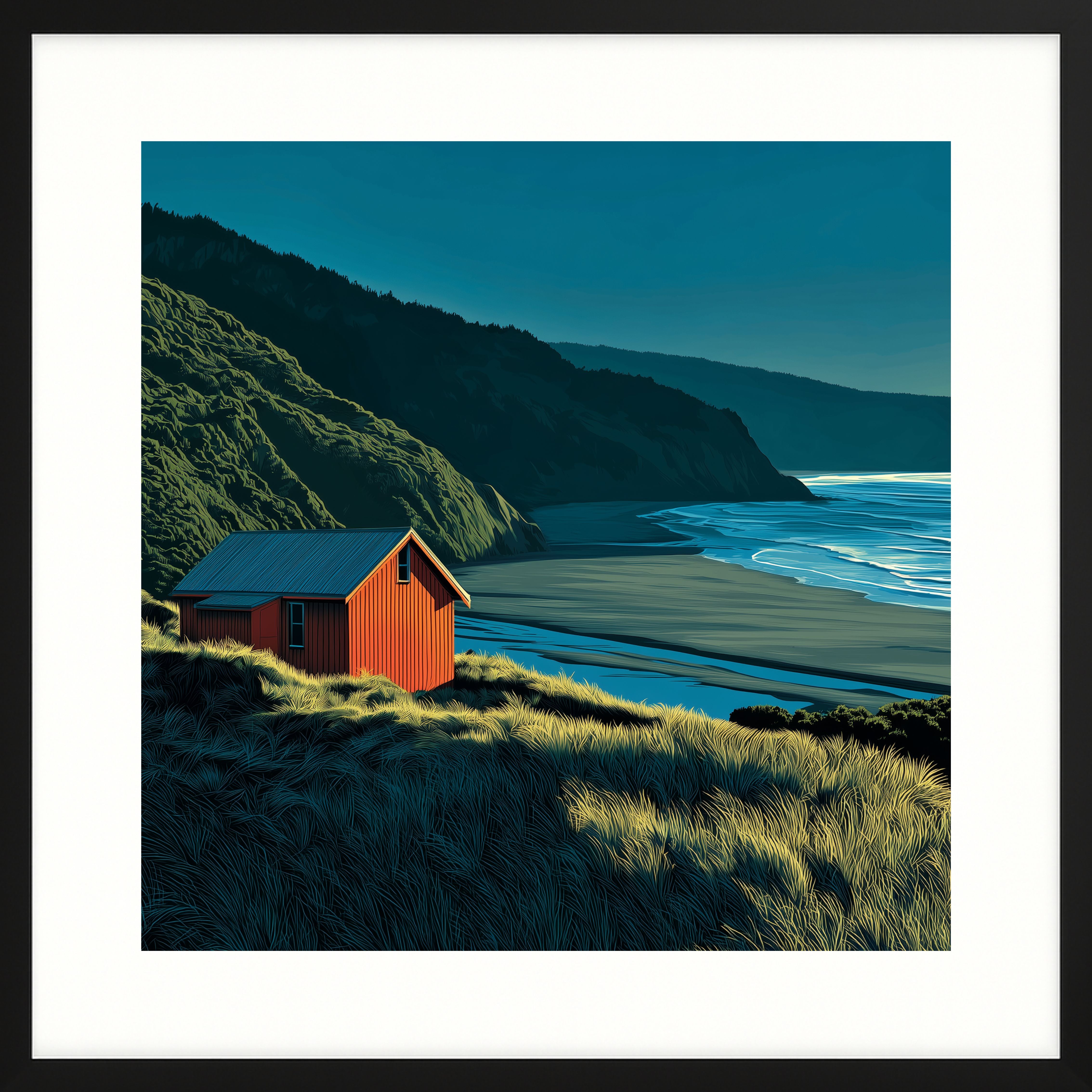 South Island Red Shed